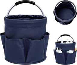 Vrijstaande gereedschapsmand - multifunctionele opbergmand - marineblauw - 17 liter — thumbnail 1