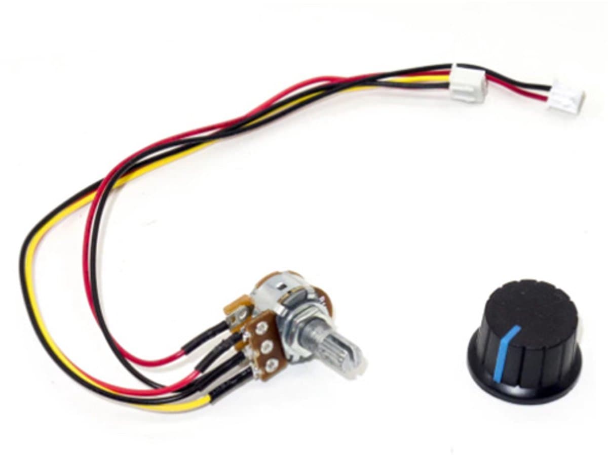 100K B100K OHM Linear Taper Rotary Potentiometer 100KB Pot Knob ON OFF Switch — afbeelding 1