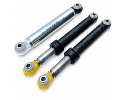 Fixem Geschikt voor Miele 7381923 Wasmachine Schokbreker 8mm, 2x 75 1x 120 Newton - Wasmachine - 1 Set - 3 Stuks