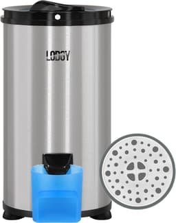 Lodgy® - Centrifuge - Droogzwierder - Centrifuge voor Wasgoed - Mini Wasdroger - RVS — thumbnail 1