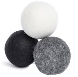 Herbruikbare witte drogerballen voor vilten kleding — thumbnail 5