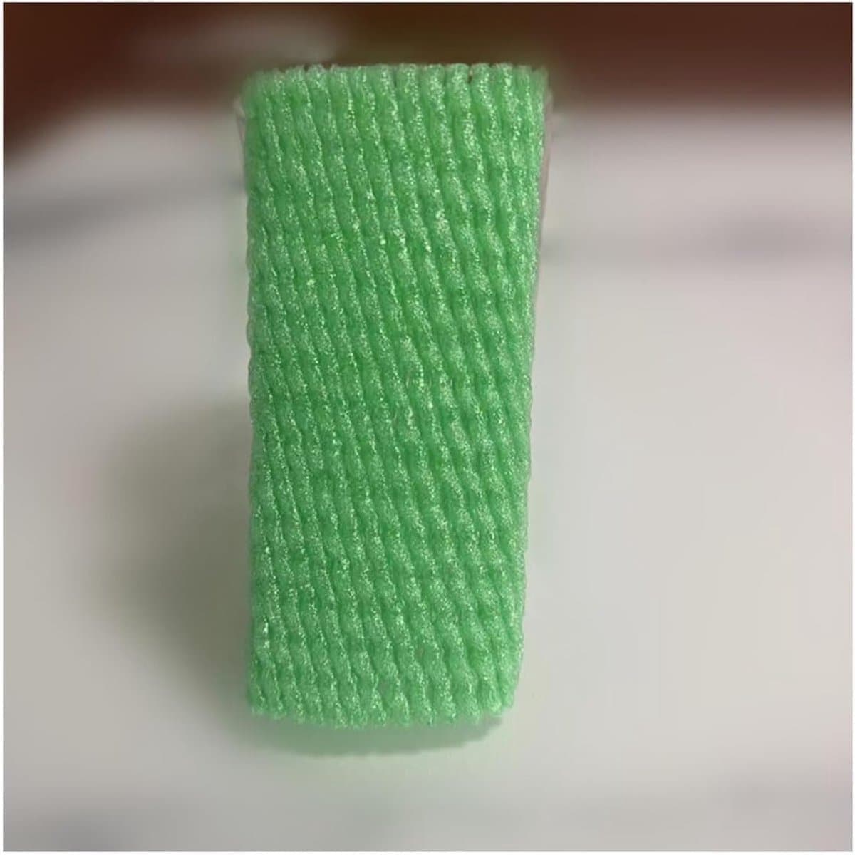 Schuimrubberen netzakjes - Fruit bescherming - Kwetsbare items verpakken - Verdikt PE-gaas - 60 stuks 12x7cm - Multicolor — afbeelding 1