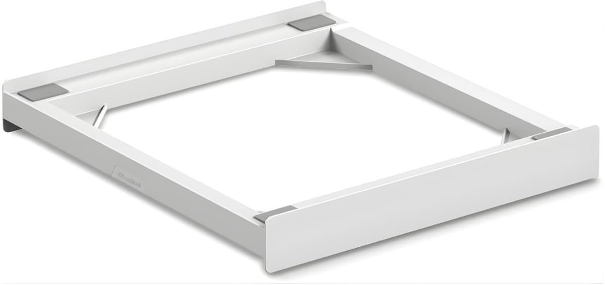 KIRA® Stapelkit Wasmachine Droger - Universele Stapelkit - Voor Wasmachine En Droger - Wit - 55cm x 8cm x 60cm — afbeelding 1
