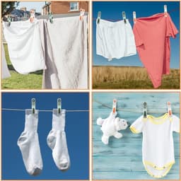 Dailygoods - Grote Kledingknijpers 6 Stuks - Sterke Winddichte Handdoekclips — thumbnail 5