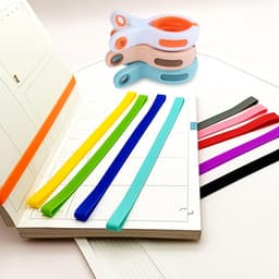 Dailygoods - 12 Silicone Strandhanddoek Klemmen - Kleurrijke Tapes voor Strandbedden en Ligstoelen — thumbnail 2