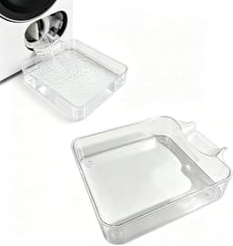 Lekbak wasmachine - Universeel - Wateropvang - Afvoer - Opvangbak tegen lekkage - Opstaande Rand - Afvoerbak - Lekbak Koelkast Vaatwasser Diepvriezer - voor appartementen, garages en huurwoningen - Transparant — thumbnail 1