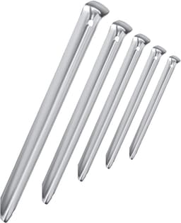 Omgoods - Set van 10 Grondpinnen met V-profiel voor Tentbevestiging — thumbnail 1