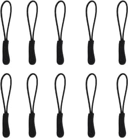 Ritssluiting trekkers - Rits hangers - Kleding reparatie - Reflecterend ontwerp - 10 stuks - Rood — thumbnail 4