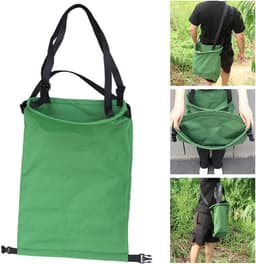 Tuinschort Fruitplukzak - Schort met Zak - Fruit Oogsten - Verstelbare Capaciteit - 75x45cm - Groen — thumbnail 5