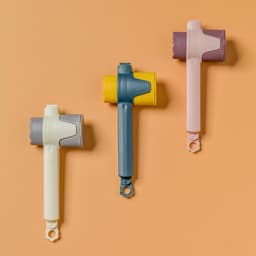 Voedselzak Clips - Zaksluiters Keuken - Levensmiddelen Bewaren - Met Schenktuit - 14 cm Diameter - Paarsblauw — thumbnail 3