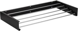 Wanddroogrek - Waslijn Uitschuifbaar - Kleding Drogen - Ruimtebesparend Ontwerp - 4 Meter - Zwart — thumbnail 1
