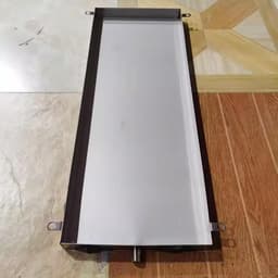 Wasmachine Lekbak - Roestvrij Staal - Water Opvangen - Hoge Anti-Overlooprand - 30x110cm - Zilver — thumbnail 4