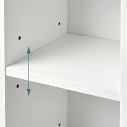 Wasmachinekast - wit - 65x185,5x24 cm - met opbergruimte — thumbnail 4
