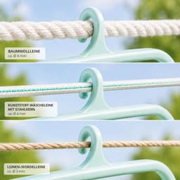 Wasknijpermand Ophangen - Knijperbakje Bakje - Wasgoed Ophangen - Open Mand Design - Maat XL - Poolwit — thumbnail 5