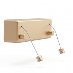 Home & Marker – Intrekbare Waslijn – Uitschuifbare Wandwaslijn met 2 Lijnen (2x4,2m) – Zonder Boren – RVS Waslijn Uittrekbaar – Wandmontage voor Badkamer, Balkon, Wasruimte & Camping – 40 kg – RETRADUOLINE — thumbnail 1