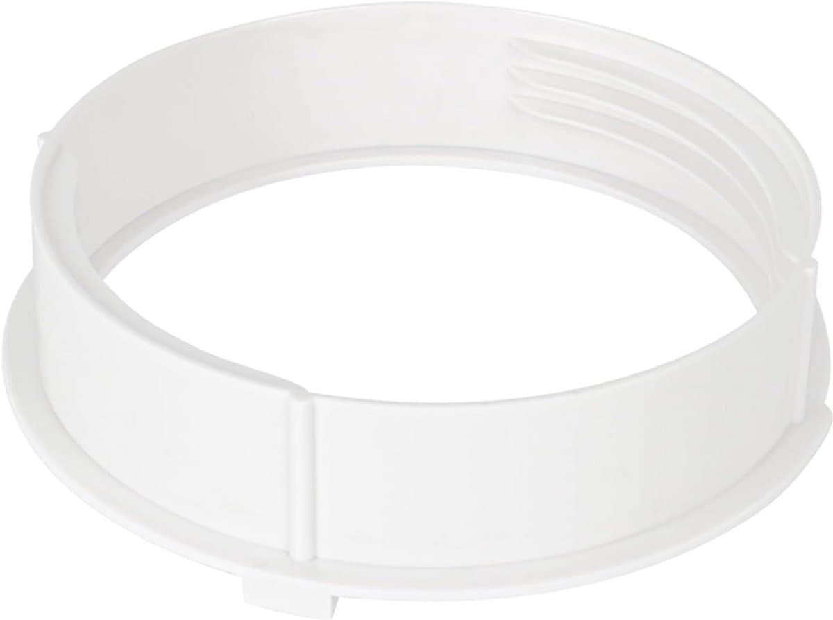 1-pack - Aansluiting voor slang van draagbare airconditioner - Aansluiting voor draagbare airconditioner - Adapter voor afvoerslang van airconditioner - Geschikt voor afvoerslangen van 5,9 inch - 5,9*6,3 inch - Wit — afbeelding 1