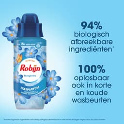 Robijn Perfecte Match Wasverzachter en Wasparfum Pakket - Morgenfris - 4 stuks - 2 x 39 wasbeurten + 2 x 342ml - Voordeelverpakking — thumbnail 4