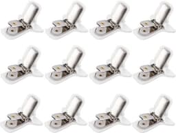 Dekbedclips voor Dikke Dekbed - 12 Stuks - Dekbedbevestigingsclips - Lakenbevestigingsclip - Beddengoedaccessoires - Lichtgewicht en Praktisch - Beddengoedclips — thumbnail 1