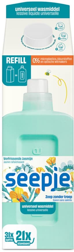 Seepje Wasmiddel Refill Pak Universeel - 945 ml — thumbnail 1