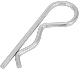 Dailygoods- Goupille B-Type 10 Stuks - Gegalvaniseerd Ijzer - Duurzaam - Haarspeld - Industrieel Gebruik - Afmetingen 3*60mm - Splitpen — thumbnail 3
