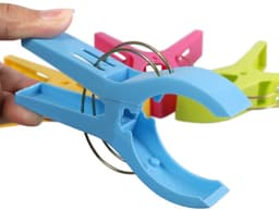 Dailygoods - Grote Wasknijpers - Handdoekklemmen - Windvast en lichtgewicht - 16 Stuks - Ideaal voor Strandhanddoeken - Antislip Ontwerp voor Eenvoudi... — thumbnail 5