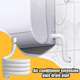 Airco Afvoerslang - Ontvochtiger Kabel - Condens Afvoeren - Verstelbare Klem - 3 Meter - Zwart — thumbnail 4