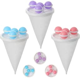 3 Stuks - Haarverwijderaar - Drijvende Wasmachine Dierenharenvanger - Herbruikbare Pluizenvanger - Haarvanger Mesh Filter - Anti Haren Wasbal - voor Katten & Honden Haren op Kleding — thumbnail 1