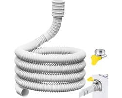 Afvoerslang Mobiele Airco - 3M Airco slang - Flexibele afvoerslang voor 15-25 mm airconditioning en luchtontvochtiger - Airconditioning Accessoires - Airconditioning Gereedschap - Voor luchtontvochtigers, airconditioners, tuinkranen