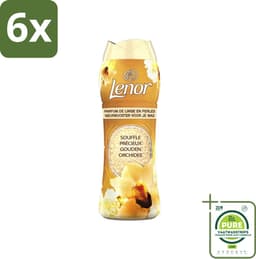 Lenor - Geurbooster - Gouden Orchidee - 22 Wasbeurten - Voordeelverpakking - 6 stuks - Lenor geur - Wasgeur — thumbnail 1