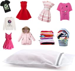 SnelShoppen - Set van 3 Wasnetten voor Wasmachines, Waszakken met Rits, Beschermende Waszakken voor Ondergoed, Blouses, Bed Linnen en Jassen, 50 x 60 — thumbnail 5
