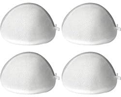 Thijox - 4 Stuks Wasnet voor Beha's en Ondergoed, 160g Sandwichnet, Beschermende Waszak met Ritssluiting voor Kleding, Kleine Waszak voor Sokken en De