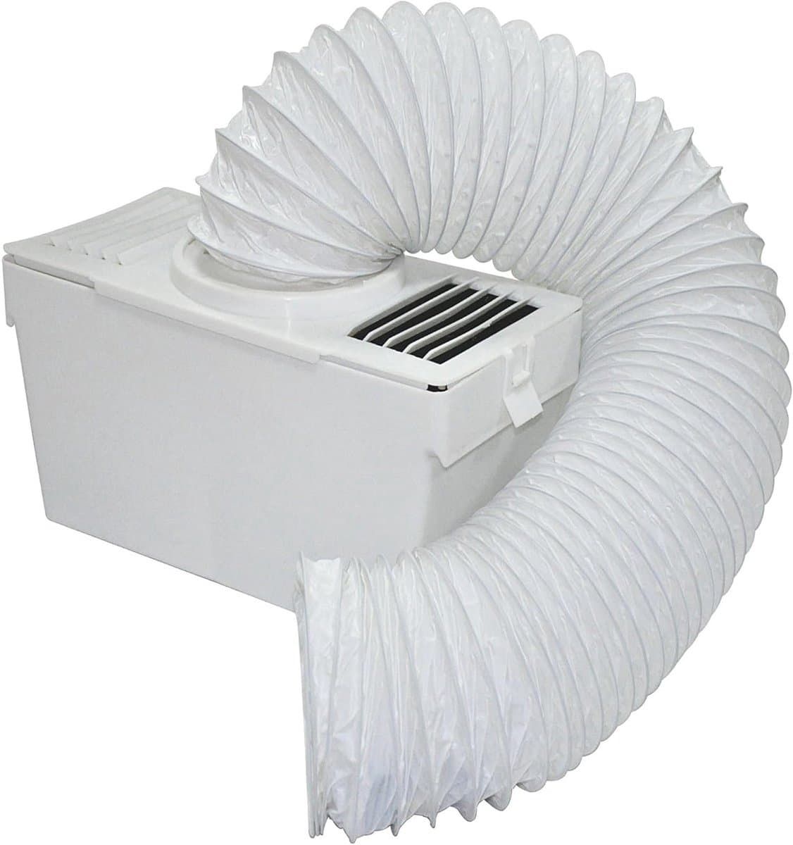 Airco Opvangbak - Condens opvangbak voor wasdroger - Condensbox voor afvoerdroger zonder afvoer - Met 1,5 m afvoerslang en 2 slangklemmen — afbeelding 1