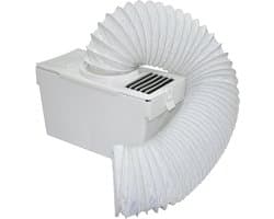 Airco Opvangbak - Condens opvangbak voor wasdroger - Condensbox voor afvoerdroger zonder afvoer - Met 1,5 m afvoerslang en 2 slangklemmen