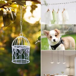 Ketting van RVS, 1.5 mm, 6 m, Geschikt voor Hangen, Hond, en Anker, Duurzame en Sterke Linkketting voor Diverse Toepassingen — thumbnail 4