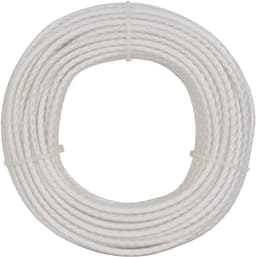 Kledinglijn - Waslijn Touw - Kleding Drogen - Transparante PVC Coating - 20 meter - Wit — thumbnail 1