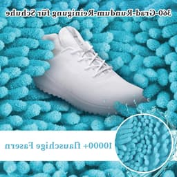 Waszak voor schoenen, 2 stuks, geschikt voor wasmachine, beschermt schoenen en machine, ideaal voor sneakers en sportieve schoenen, 360 graden reiniging — thumbnail 4