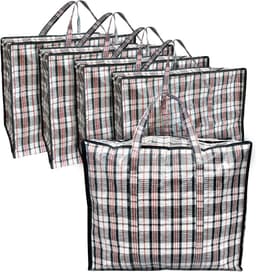 Wasnetjes met ritssluiting - Zwart - Pack of 1 - Herbruikbare wasopbergzak met ritssluiting - Voor kleding en opslag — thumbnail 3