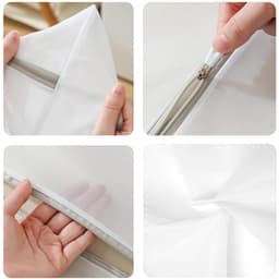 Dailygoods - 2 Stuks Waszakken met Rits - 30 x 25 cm — thumbnail 4
