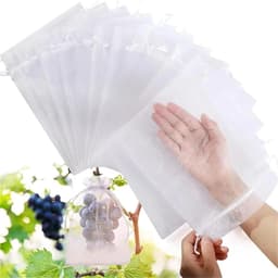 Fruitbewaarzakken - Fruitzakjes Netzakken - Voedsel Drogen Bewaren - Ademende Stof - 100 stuks - Veelkleurig — thumbnail 3