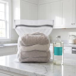 Set van 3 Duurzame Wasnetten voor Wasmachine, 50 x 60 cm, Beschermende Netwaszakken met Ritssluiting voor Delicate Kleding, Sokken en Ondergoed — thumbnail 3