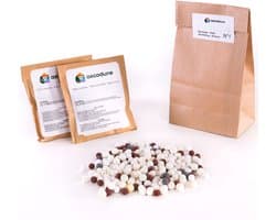 SnelShoppen - Aecodune Navulling Ecologisch Wasmiddel - 240 Wassen - Hypoallergeen Natuurlijke Waspoederparels voor Wasbal - Geurloos en Duurzaam voor