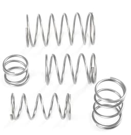 SnelShoppen - 10 Stuks Compressie Veer, Mini RVS Veer, Metaal Veer voor Vervanging en Reparatie, 1.2 x 8 x 25mm, Roestvrij Staal, Duurzaam, Sterk — thumbnail 4