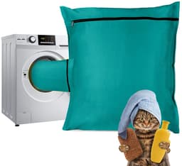 Solidchoice - Waszak voor Huisdier Handdoeken en Speelgoed, Blauw — thumbnail 1