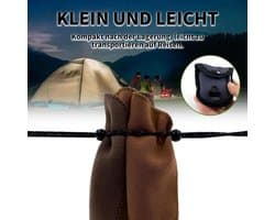 Waslijn - Lichtgewicht - Uittrekbaar tot 3 meter - Reflecterend - Voor Kamperen en Backpacken