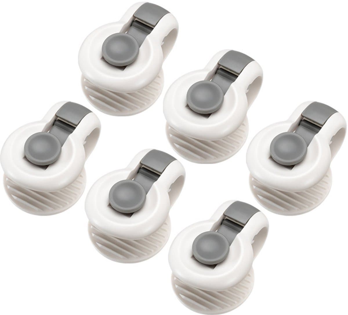 COOAU - Stevige Dekbed clips - Dekbedclips - Dekbed Knijpers - Clip Dekbedovertrek - 6 stuks — afbeelding 1