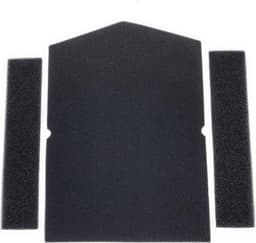 Somstyle Schuim Filter Set Geschikt voor Miele Wasdroger - 3 Stuks - Droger Accessoires - Schuimfilter - Zwart — thumbnail 1