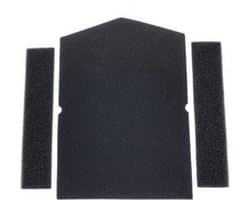 Somstyle Schuim Filter Set Geschikt voor Miele Wasdroger - 3 Stuks - Droger Accessoires - Schuimfilter - Zwart — afbeelding 1
