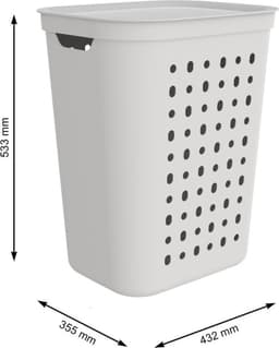 Rotho Jona Wasmand 55L Wit — thumbnail 2