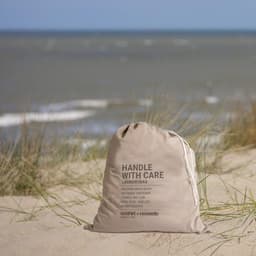 Nowaste Waszak - Duurzame Waszak - Van Gerecyclede Noshirts - Met Trekkoord - 45 x 46 cm — thumbnail 2