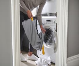 Joseph Joseph Tota Wasmand - 2 Compartimenten – Was Sorteren – 60 Liter - Grijs — thumbnail 4
